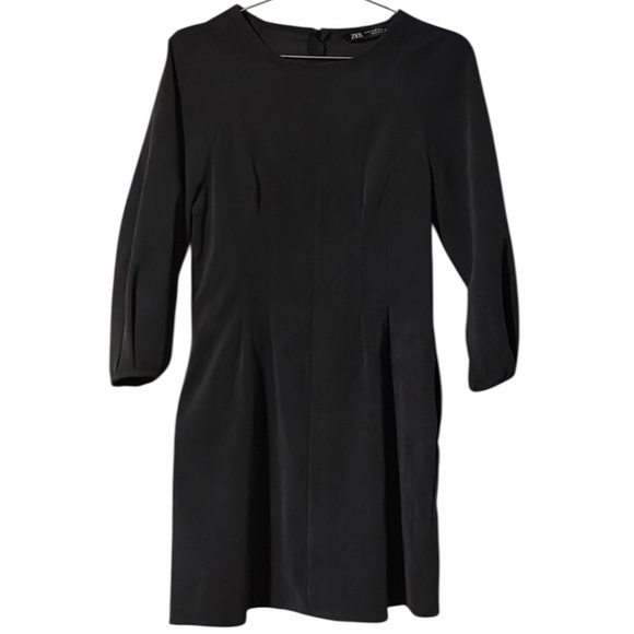 Zara Knit Midi Corduroy Dress - Picture 2 of 5